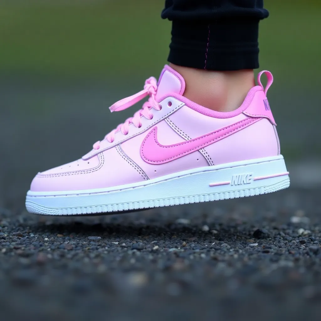 Girls Nike Sneakers Pink