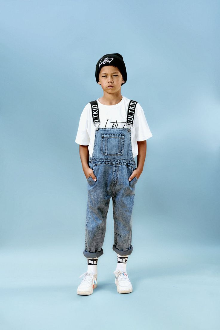Boys Denim Jumpsuit